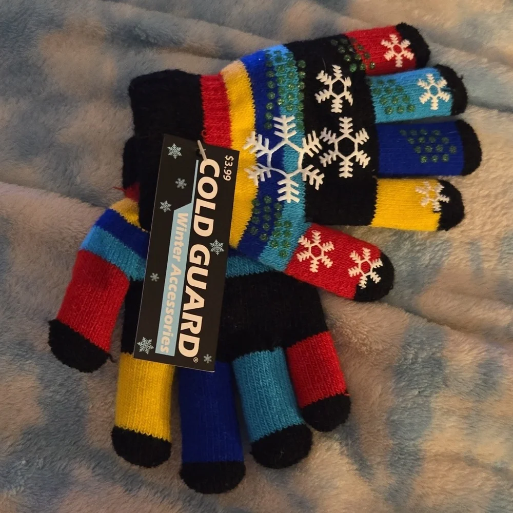 Two Pairs Of Kids Gloves